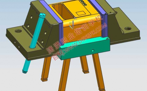 UG塑膠模具設(shè)計(jì)學(xué)生作品